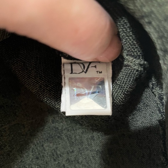 DVF Flote A-Line Stretch Knit Mini Skirt Mixed Reptile Print Size Large - Picture 8 of 11